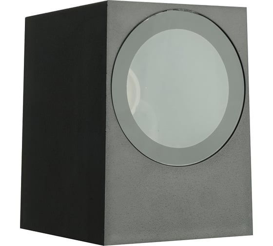 Светильник садово-парковый FERON ONE DH050-P,на стену, GU10 220-240V, черный пластик, 51544