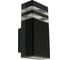 Светильник садово-парковый FERON ONE DH0806-P, на стену вверх, GU10 220-240V, черный пластик, 51538 4