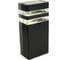 Светильник садово-парковый FERON ONE DH0806-P, на стену вверх, GU10 220-240V, черный пластик, 51538 6