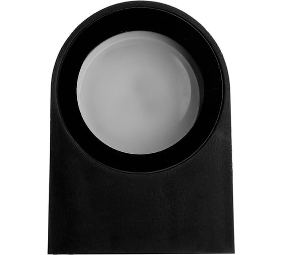 Светильник садово-парковый FERON ONE DH014-P,на стену, GU10 220-240V, черный пластик, 51543