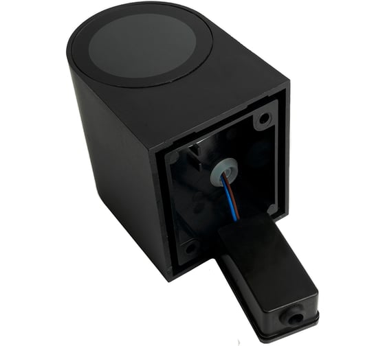 Светильник садово-парковый FERON ONE DH014-P,на стену, GU10 220-240V, черный пластик, 51543