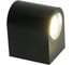 Светильник садово-парковый FERON ONE DH014-P,на стену, GU10 220-240V, черный пластик, 51543 9