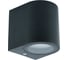 Светильник садово-парковый FERON ONE DH014-P,на стену, GU10 220-240V, черный пластик, 51543 1