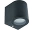 Светильник садово-парковый FERON ONE DH014-P,на стену, GU10 220-240V, черный пластик, 51543 2