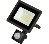 Прожектор светодиодный уличный ЭРА LPR042265K030 30Вт 6500К 2400лм IP44 регулируемый ИК датчик Б0064234