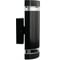 Светильник садово-парковый FERON ONE DH1702-P, на стену вверх/вниз, 2хGU10 220-240V, черный пластик, 51540 9