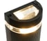 Светильник садово-парковый FERON ONE DH1702-P, на стену вверх/вниз, 2хGU10 220-240V, черный пластик, 51540 11