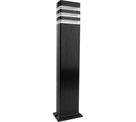 Светильник садово-парковый FERON ONE DH0808-P, столб, GU10 220-240V, черный пластик, 51542