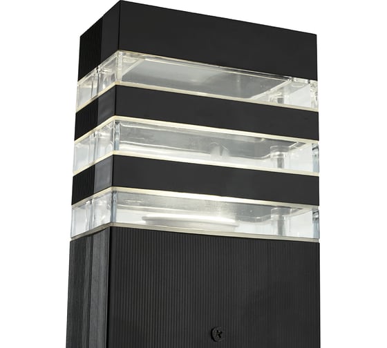 Светильник садово-парковый FERON ONE DH0808-P, столб, GU10 220-240V, черный пластик, 51542