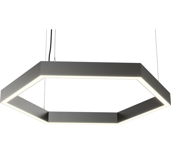 Светильник DIODEX Led Матик Рибик 60Вт 5500К, Опал, Серый, DALI 4603789778113 1