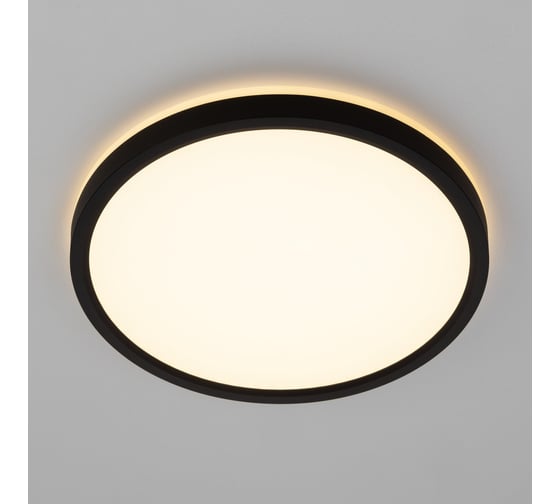 Светильник с подсветкой Citilux NORMA LED черный CL748241
