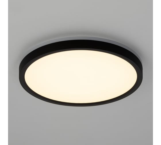 Светильник с подсветкой Citilux NORMA LED черный CL748241
