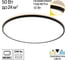 Светильник с подсветкой Citilux NORMA LED черный CL748601 2