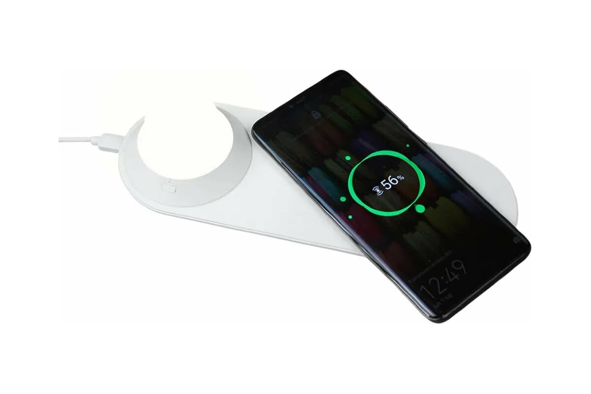 Беспроводная зарядка с ночником Yeelight wireless charging nightlight  YLYD0801EU - выгодная цена, отзывы, характеристики, фото - купить в Москве  и РФ