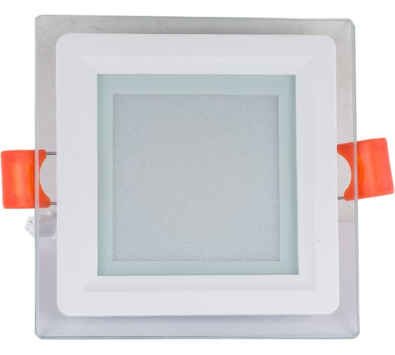 Встраиваемый спот POWERLIGHT LED 7W, квадрат, белый 6029 WH-K