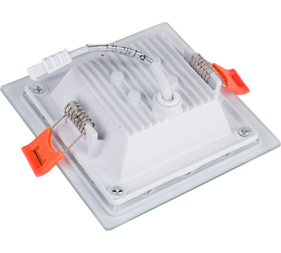 Встраиваемый спот POWERLIGHT LED 7W, квадрат, белый 6029 WH-K