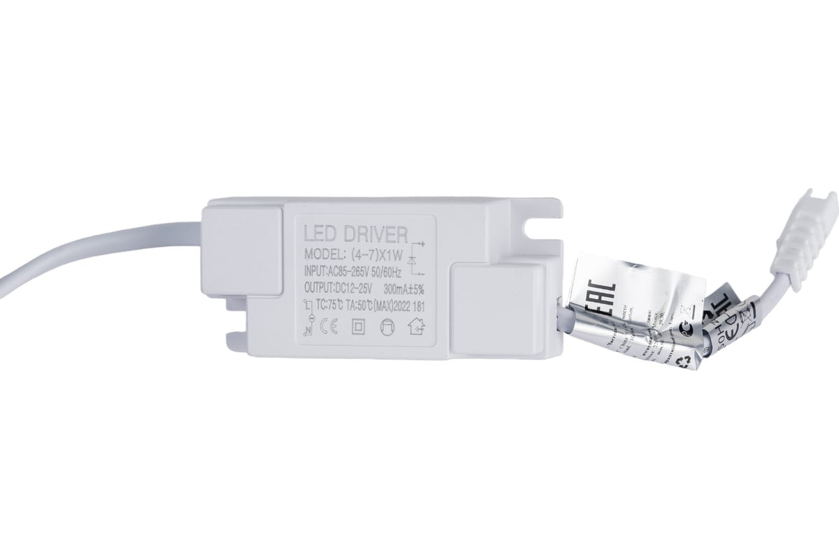 Встраиваемый спот POWERLIGHT LED 7W круг/белый 6029 WH-A - выгодная ...