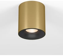 Светильник потолочный светодиодный Elektrostandard Primo 12W 3000K латунь a069413