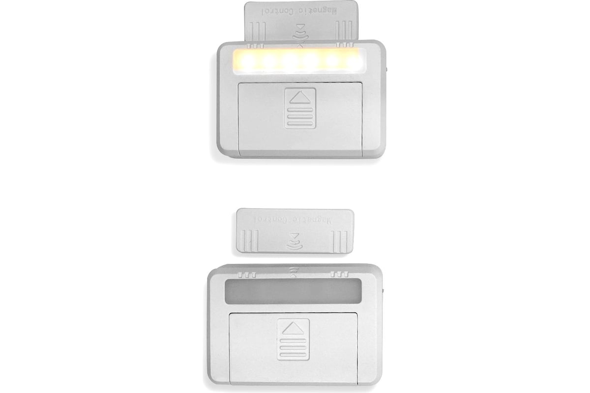 Подсветка ГЕЛЕОС M6, на батарейки 2xAAA, 65х43мм, магнитный выключатель ...