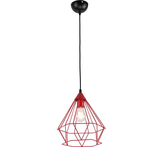 Люстра IMEX подвесная MD. 1706-1-P RED