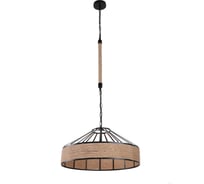 Люстра IMEX подвесная MD. 3156-3-P BK+BR