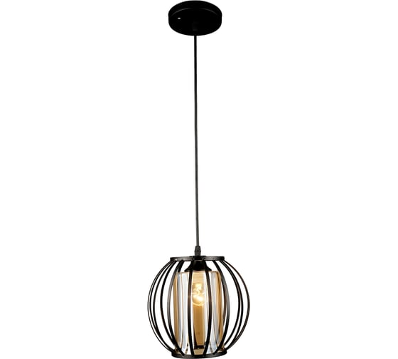 Люстра IMEX подвесная MD. 3958-1-P BK