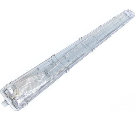 Влагозащитный Светильник Gauss СПП-Т8-G13 LITE 1275*110*60мм IP65 для светодиодных ламп 2x1200мм 909447212