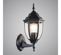 Светильник уличный настенный РОСТОК 17062-WU черный 1*E27 h375, SHJ20 987691792