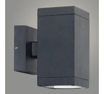 Светильник уличный настенный РОСТОК 19109-2W черный 2*GU10 h145, SHJ22 988027453