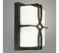 Светильник уличный настенный РОСТОК 19110-S черный 10W LED 3000K h205, SHJ22 988024257