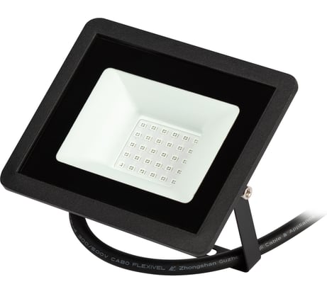 Прожектор светодиодный уличный ЭРА LPR-025-BLUE-030 30Вт синее свечение IP65 Б0064716