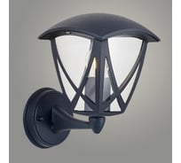 Светильник уличный настенный РОСТОК SJ17042-WU черный 1*E27 h235, SHJ23 988369252