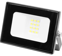 Прожектор TDM ELECTRIC СДО-05-010 10 Вт, 800 лм, 4000 К, 220-240 В, IP65, черный, Народный SQ0336-0312