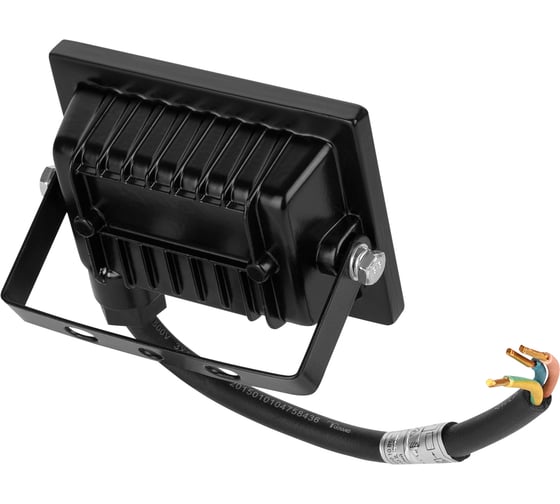 Прожектор TDM ELECTRIC СДО-05-010 10 Вт, 800 лм, 4000 К, 220-240 В, IP65, черный, Народный SQ0336-0312