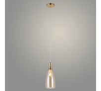 Подвес РОСТОК 06979/1HQ FGD золото, 1x24W, E14, d105 h800, GAN22 988026956