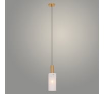 Подвес РОСТОК 230914/1HQ A BRO+WT бронза, 1x40W, E27, d100 h330, XLD23 988372334