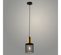 Подвес РОСТОК 23778/1HQ A BK+BR черный/латунь, 1x40W, E27, h1000, WAN23 988372454