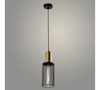 Подвес РОСТОК 23779/1HQ B BK+BR черный/латунь, 1x40W, E27, h1000, WAN23 988372455
