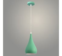 Подвес РОСТОК 7719/1HQ GN+WT зеленый/белый, 1x60W, E27, d160 h280, TXN22 988030154