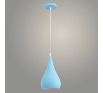 Подвес РОСТОК 7719/1HQ BL+WT синий/белый, 1x60W, E27, d160 h280, TXN22 988030159