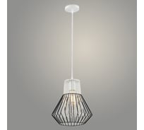 Подвес РОСТОК 74684/1HQ BK+WT черный/белый, 1x40W, E27, d260 h800, GNV23 988371305