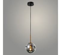 Подвес РОСТОК 74660/1HQ GAB+BK латунь/черный, 1x40W, E14, d150 h800, GNV23 988371297