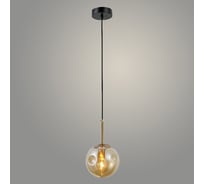 Подвес РОСТОК 74659/1HQ COP+BK медь/черный, 1x40W, E14, d150 h800, GNV23 988371295