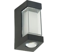 Светильник уличный светодиодный FERON DH058, 4W, 380Lm, 3000K, черный, 51489