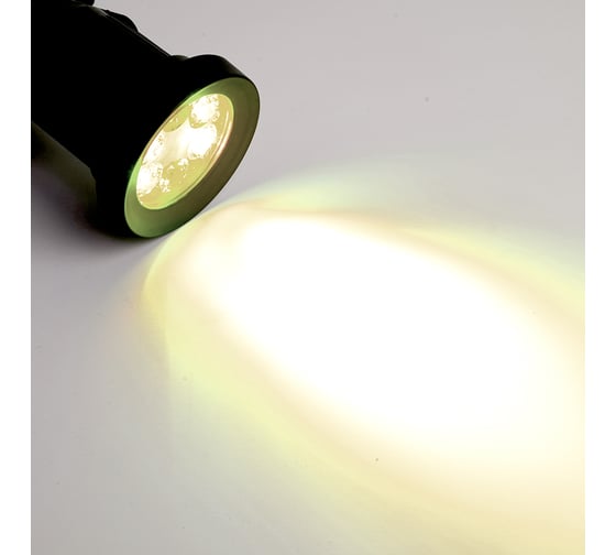 Светильник грунтовой на колышке FERON ONE SP2712 8W, 3000К, 195-245V, IP65, пластик, 51747