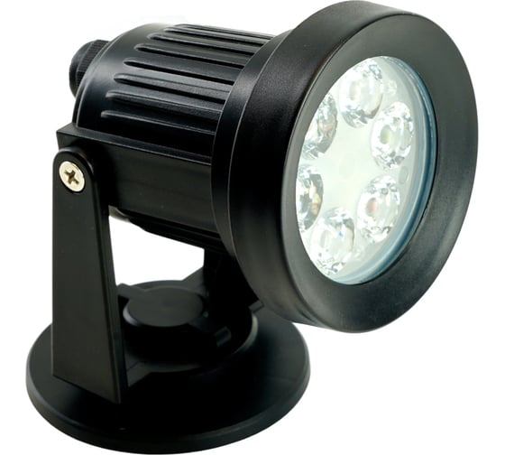Светильник грунтовой на колышке FERON ONE SP2712 8W, 3000К, 195-245V, IP65, пластик, 51747