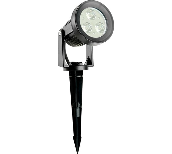 Светильник грунтовой на колышке FERON ONE SP2711 5W, 4000К, 195-245V, IP65, пластик, 51745