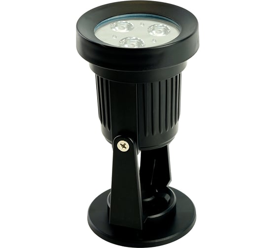 Светильник грунтовой на колышке FERON ONE SP2711 5W, 4000К, 195-245V, IP65, пластик, 51745