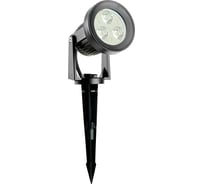 Светильник грунтовой на колышке FERON ONE SP2711 5W, 3000К, 195-245V, IP65, пластик, 51746