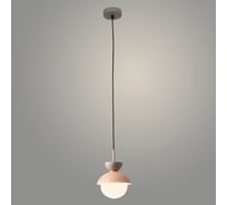 Подвес РОСТОК BK8917/1HQ B GR+BG+WT серый/бежевый 1x40W, E27, d200 h1200, XLD23 988372320